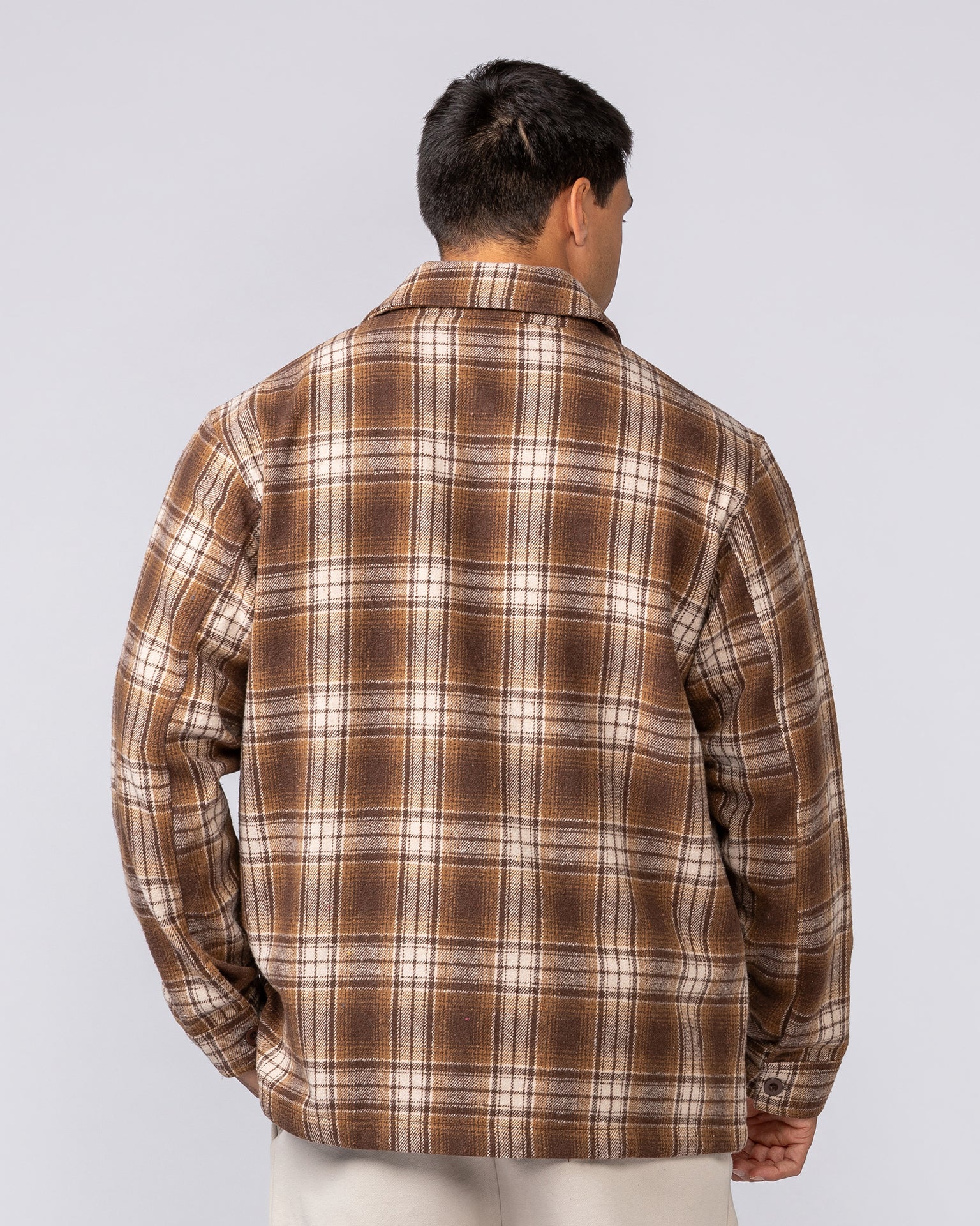 Oversized Shacket - Plaid-Jackets-XS-032518PLD-XS-MNAPPRL44597-7-Muscle Nation