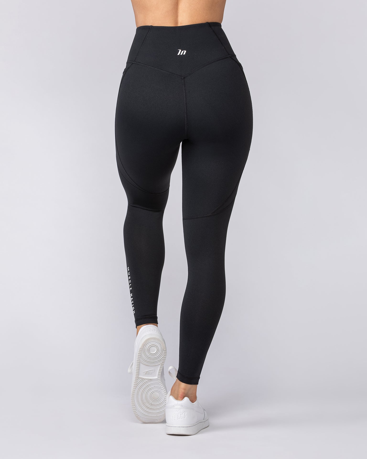 Signature Boost Pocket Ankle Length Leggings - Black-Leggings-XXS-112350BLK-XXS-MNAPPRL27185-6-Muscle Nation