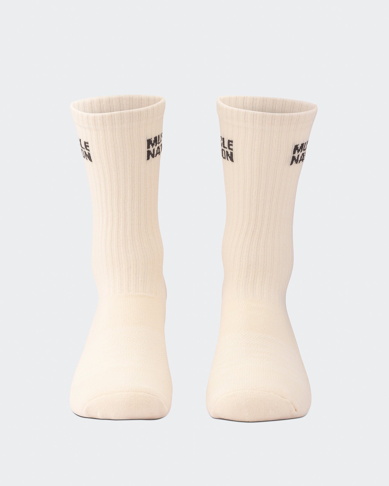 Mens Essential Crew Socks (3x Pack) - Cream / Eggshell / Evergreen-Socks-Cream / Eggshell / Evergreen-AC112336CRMEGGEGRN-ONE-MNAPPRL26514-8-Muscle Nation