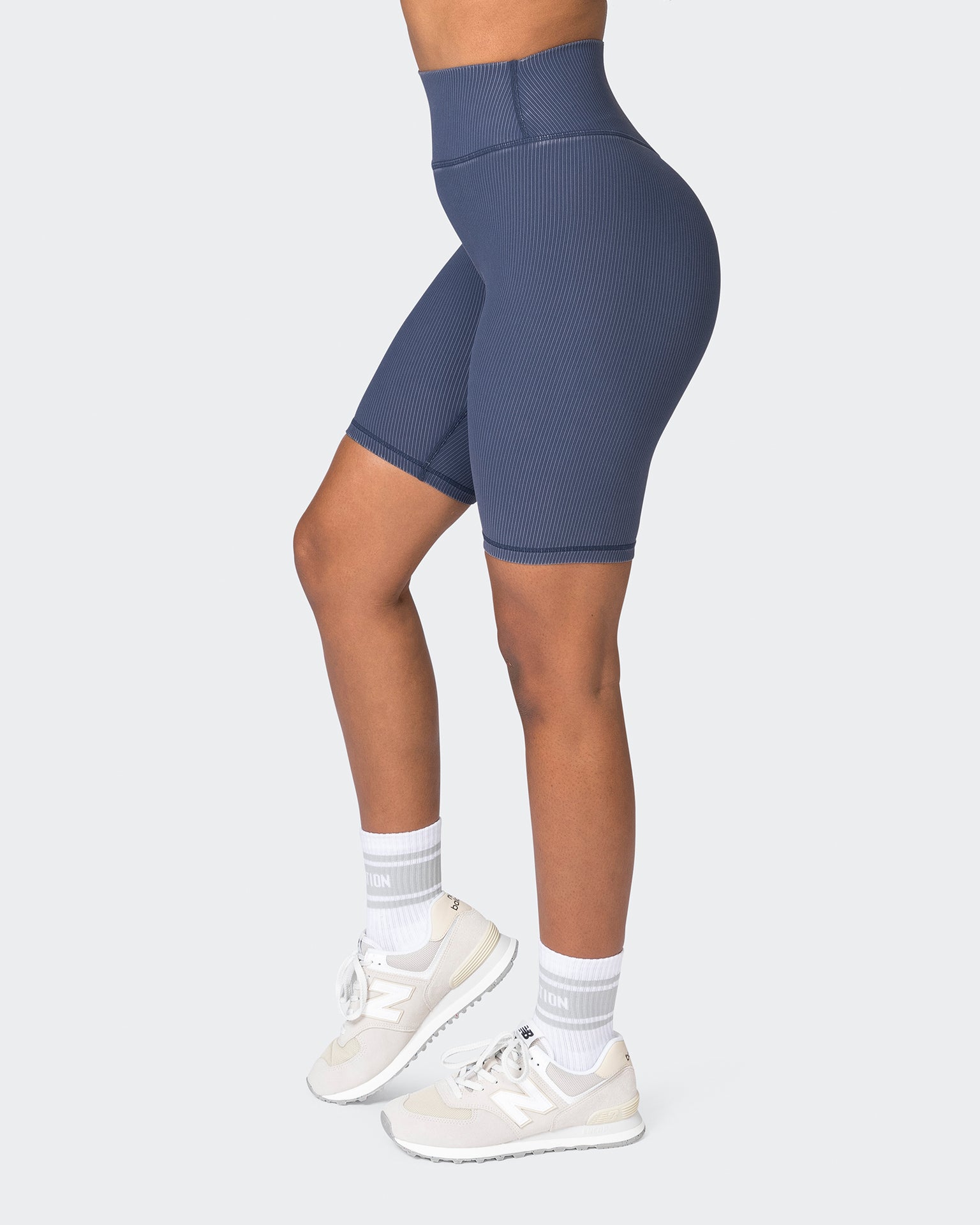 Zero Rise Vintage Rib Referee Length Shorts - Washed Spellbound-Shorts-XXS-072327WSHSPLB-XXS-MNAPPRL26018-4-Muscle Nation