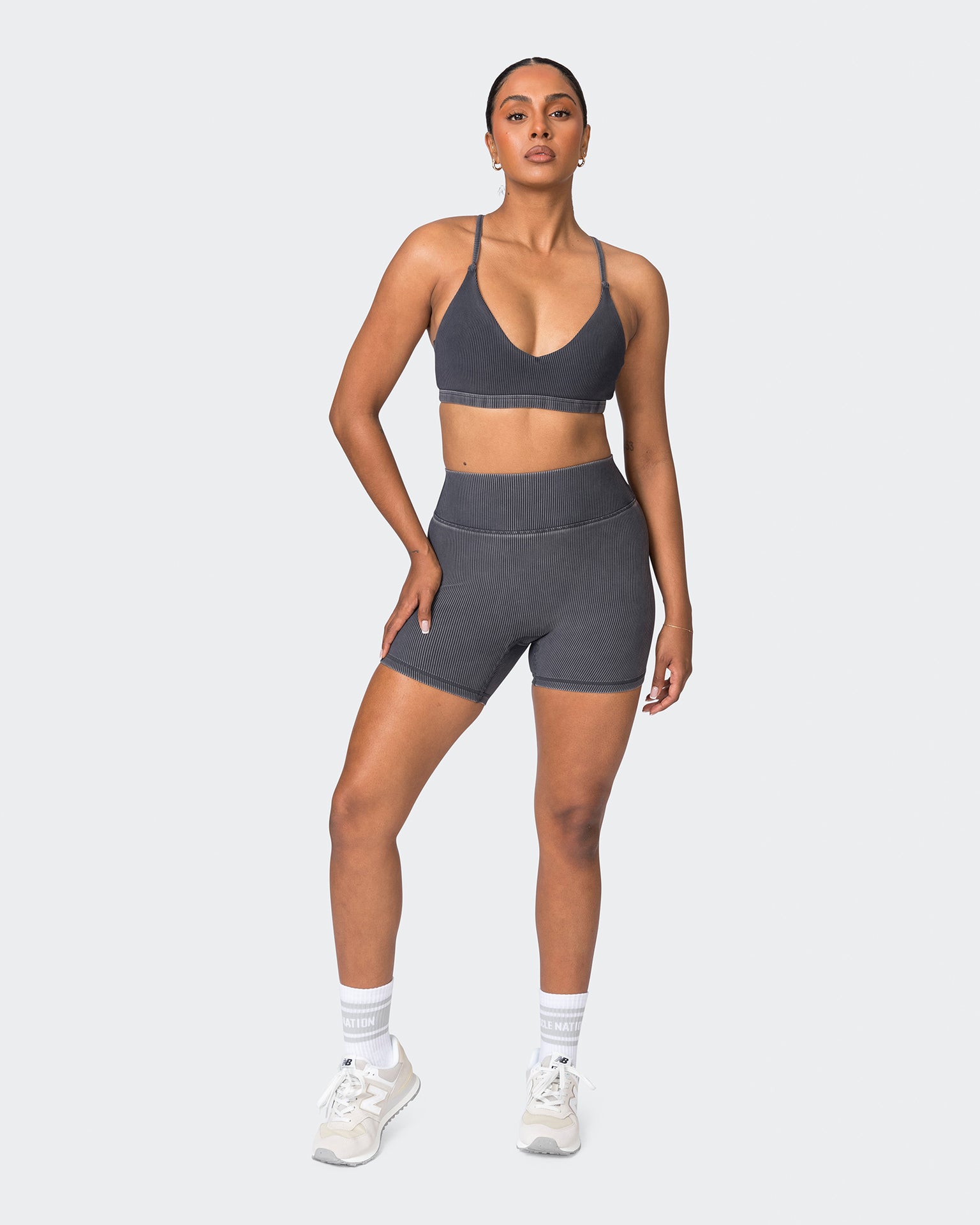 Levitate Vintage Rib Bralette - Washed Black-Bralettes-XS-072325WSHBLK-XS-MNAPPRL25941-7-Muscle Nation