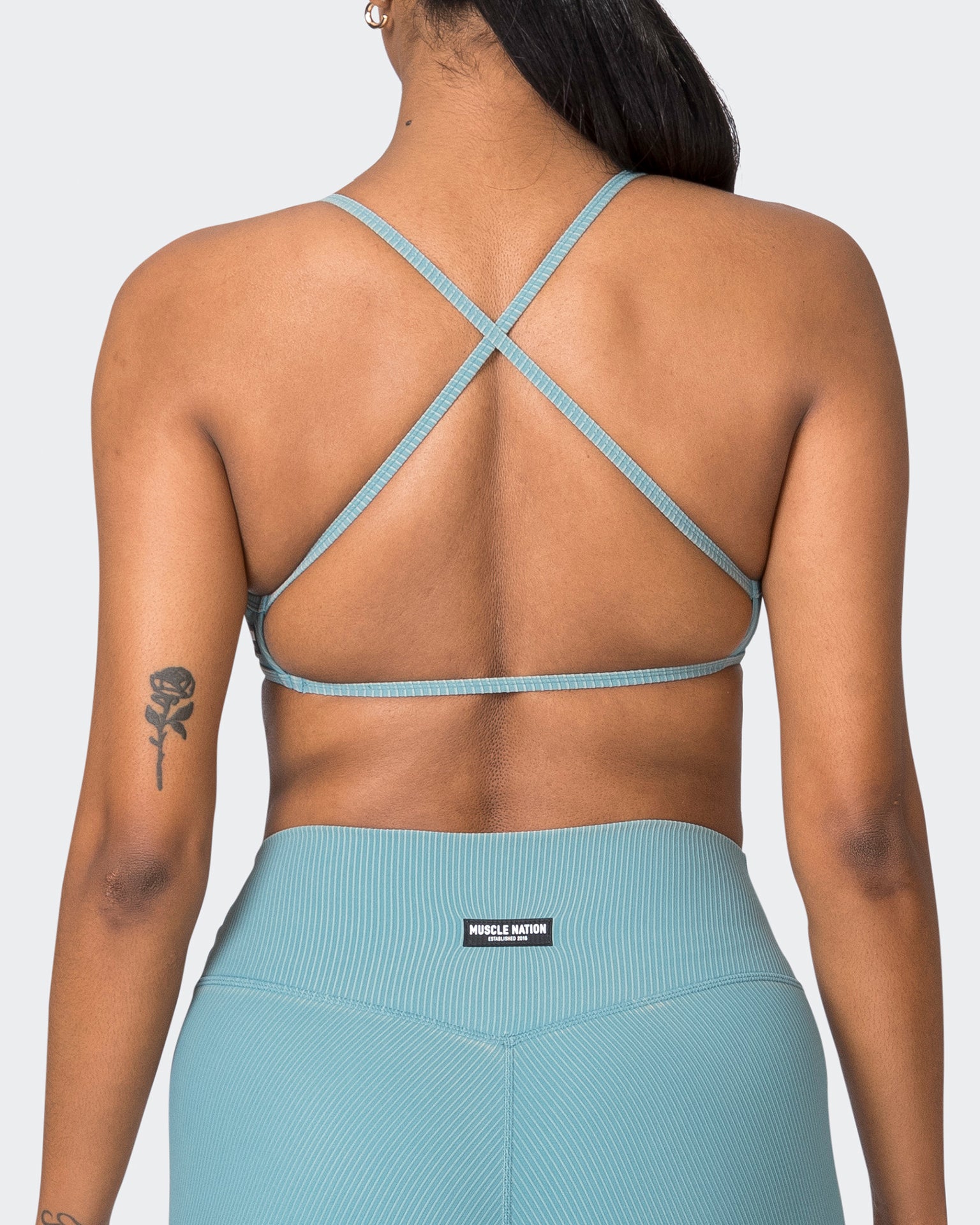 Essence Vintage Rib Bralette - Washed Harbour-Bralettes-XS-072323WSHHRB-XS-MNAPPRL25893-7-Muscle Nation