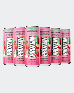 MN SPARKLING PROTEIN WATER Zero Sugar - Strawberry Apple 330ml (12 Pack)