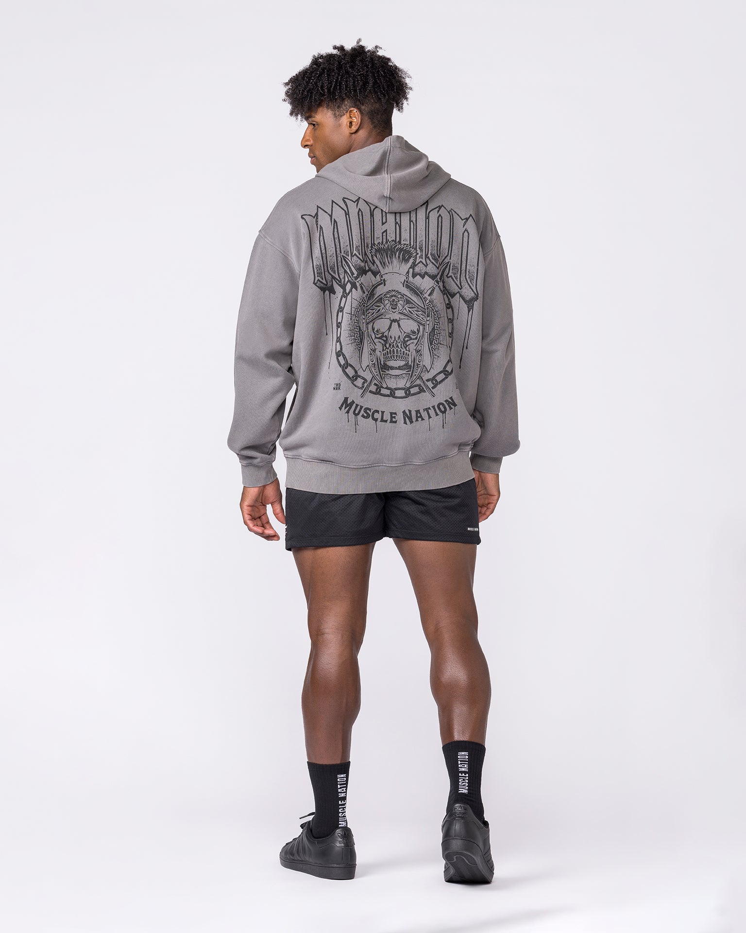 Spartan Vintage Hoodie - Washed Tornado-Jumpers & Hoodies-XS-032633WSHTORN-XS-MNAPPRL49581-6-Muscle Nation