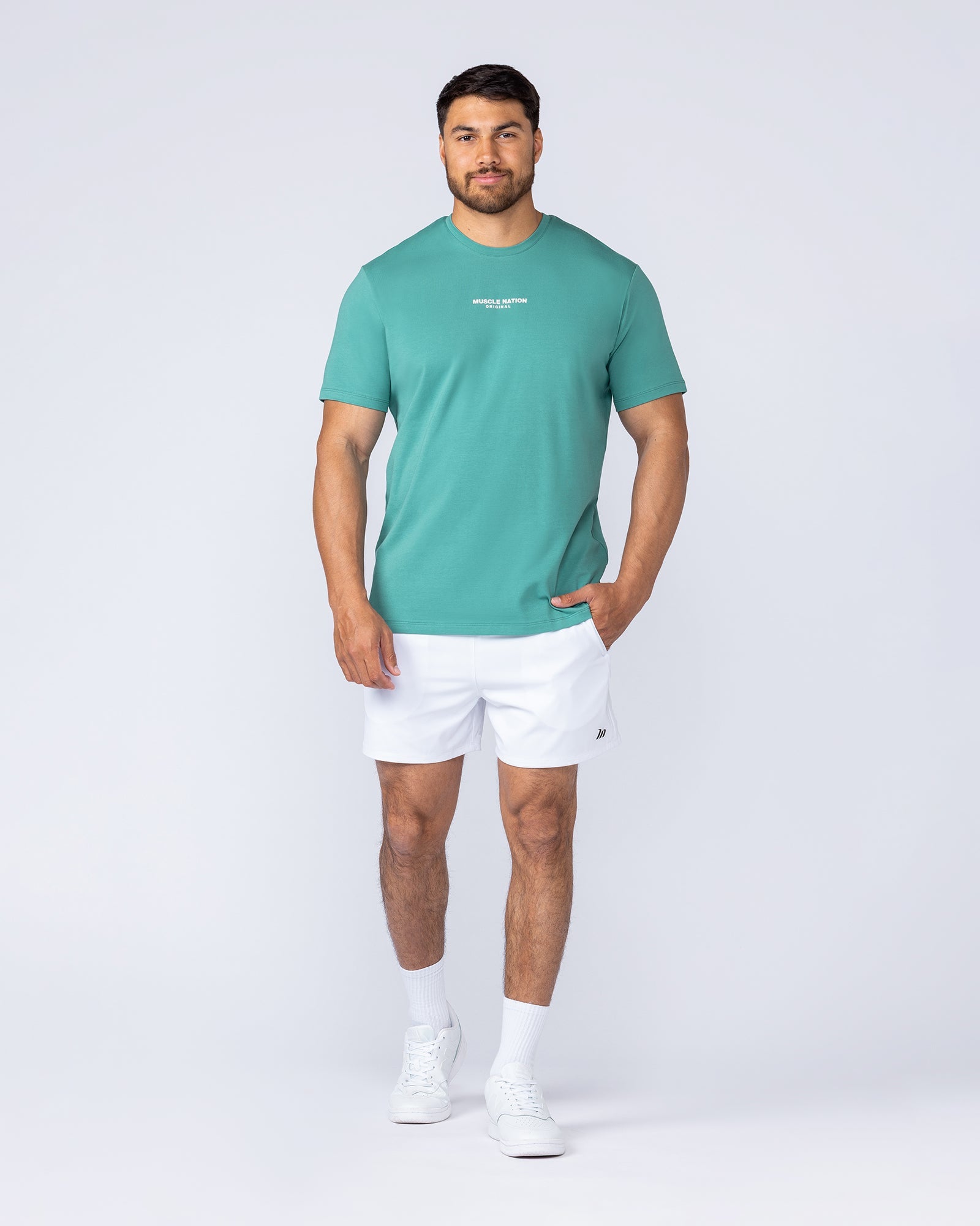 Staple Condition Tee - Alpine-T-Shirts-S-112561APN-S-MNAPPRL48798-5-Muscle Nation