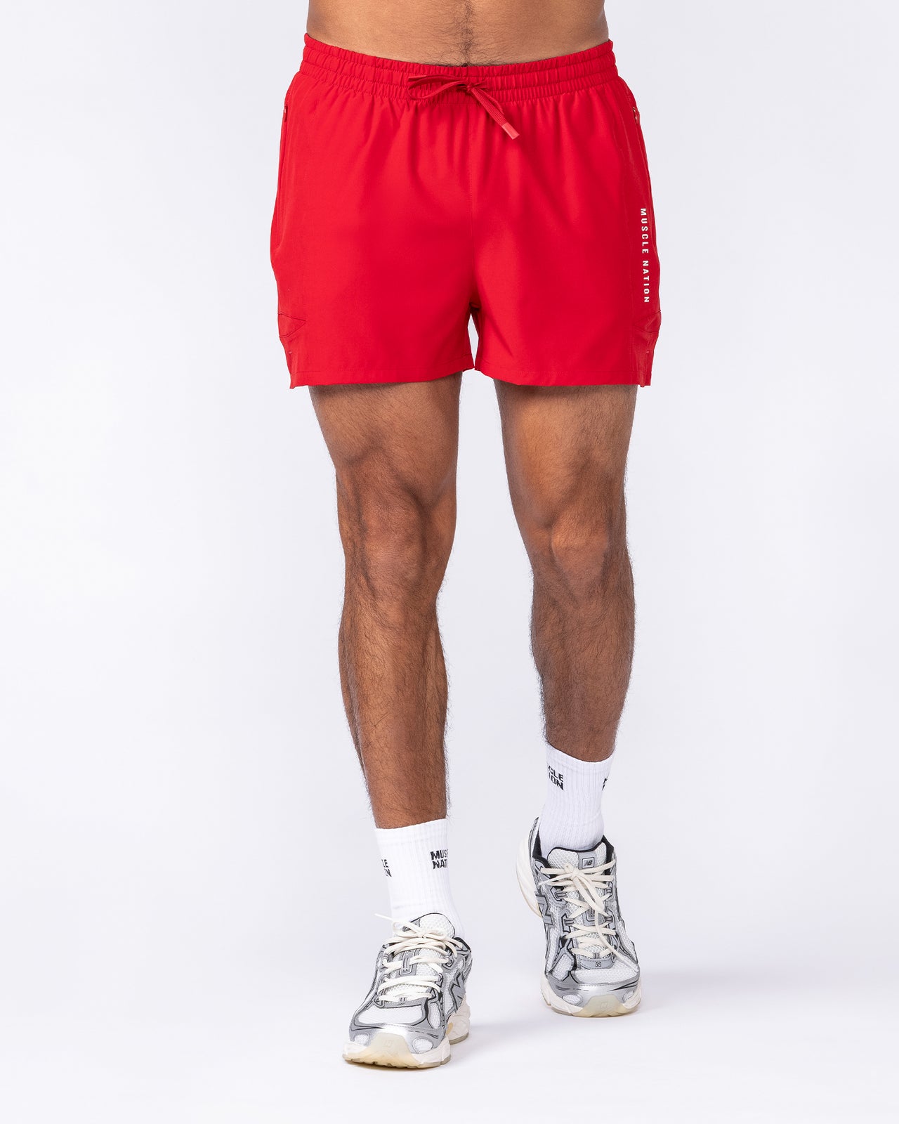 Streamline Training 3" Shorts - Pump Red
