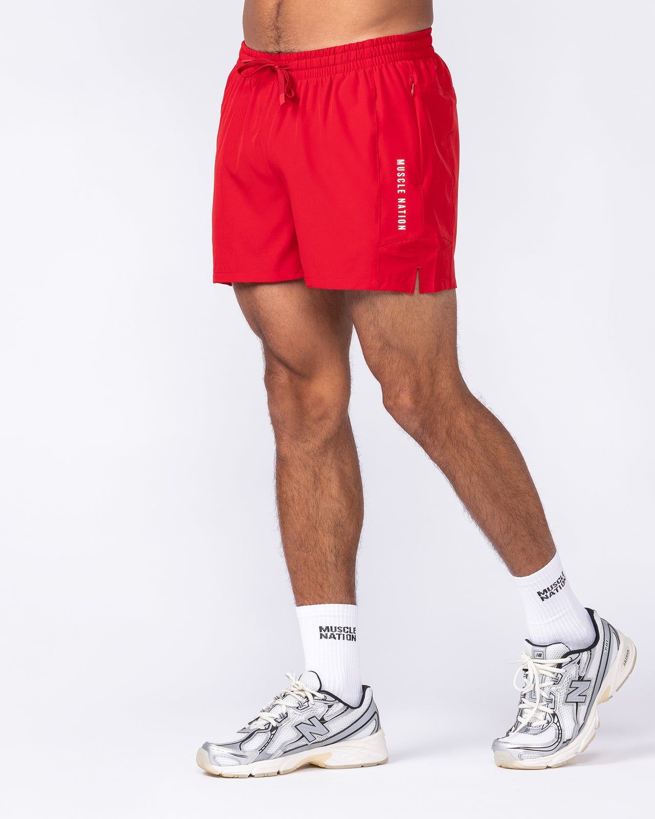 Streamline Training 3" Shorts - Pump Red