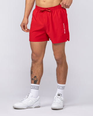 Streamline Training 3" Shorts - Urban Red-Shorts-S-082529URBRD-S-MNAPPRL43371-2-Muscle Nation
