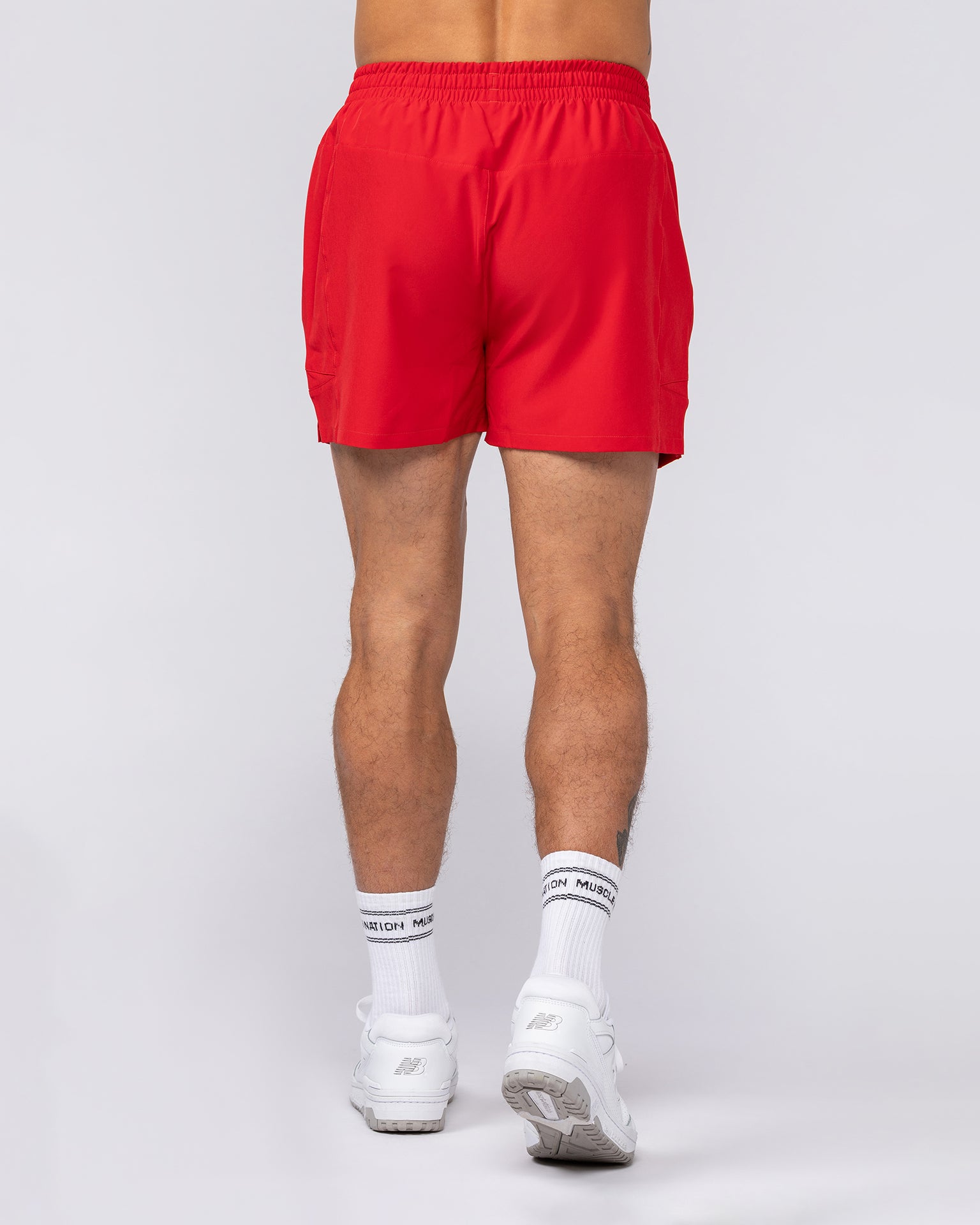 Streamline Training 3" Shorts - Urban Red-Shorts-S-082529URBRD-S-MNAPPRL43371-6-Muscle Nation