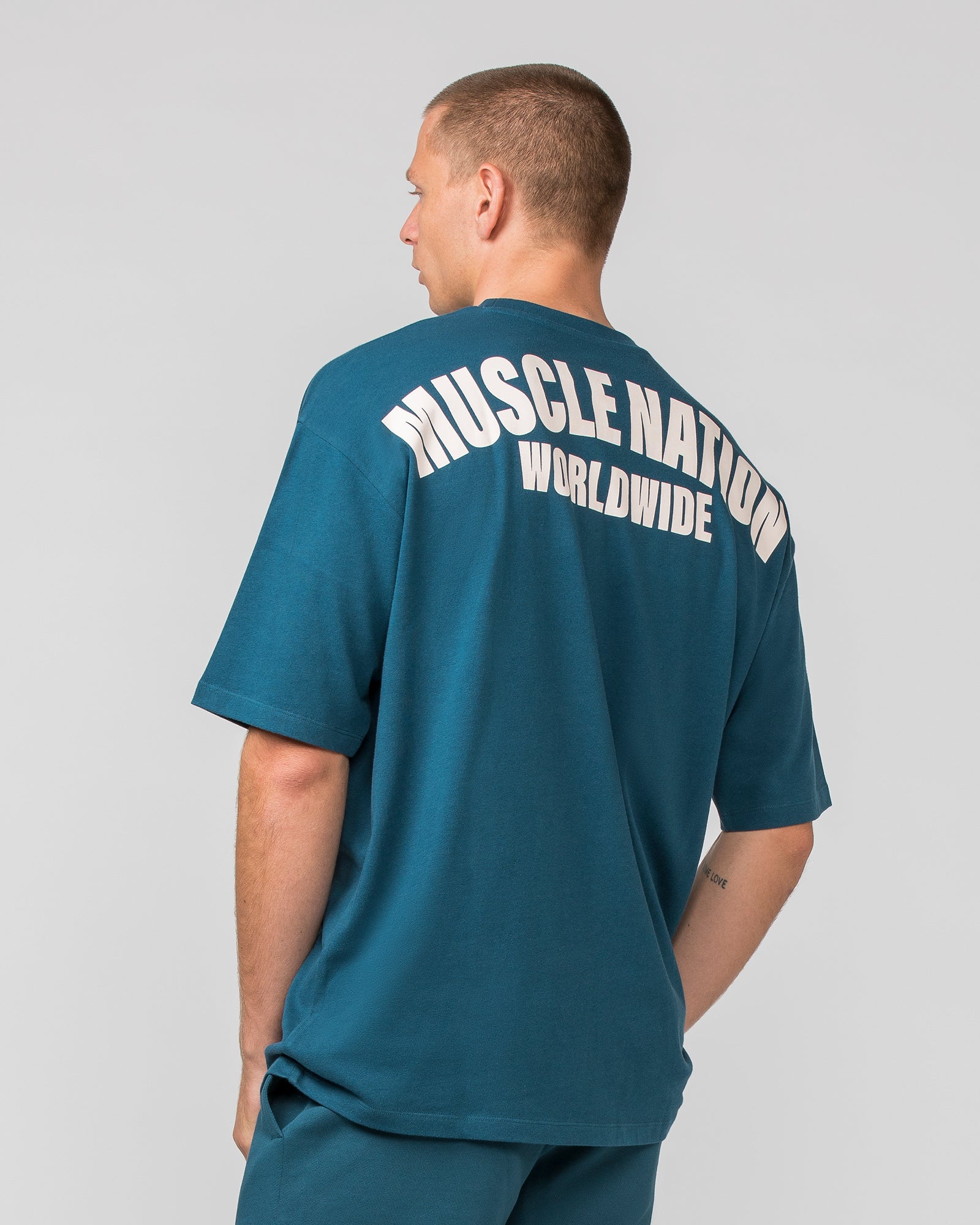 Classic Oversized Tee - Tidal Teal