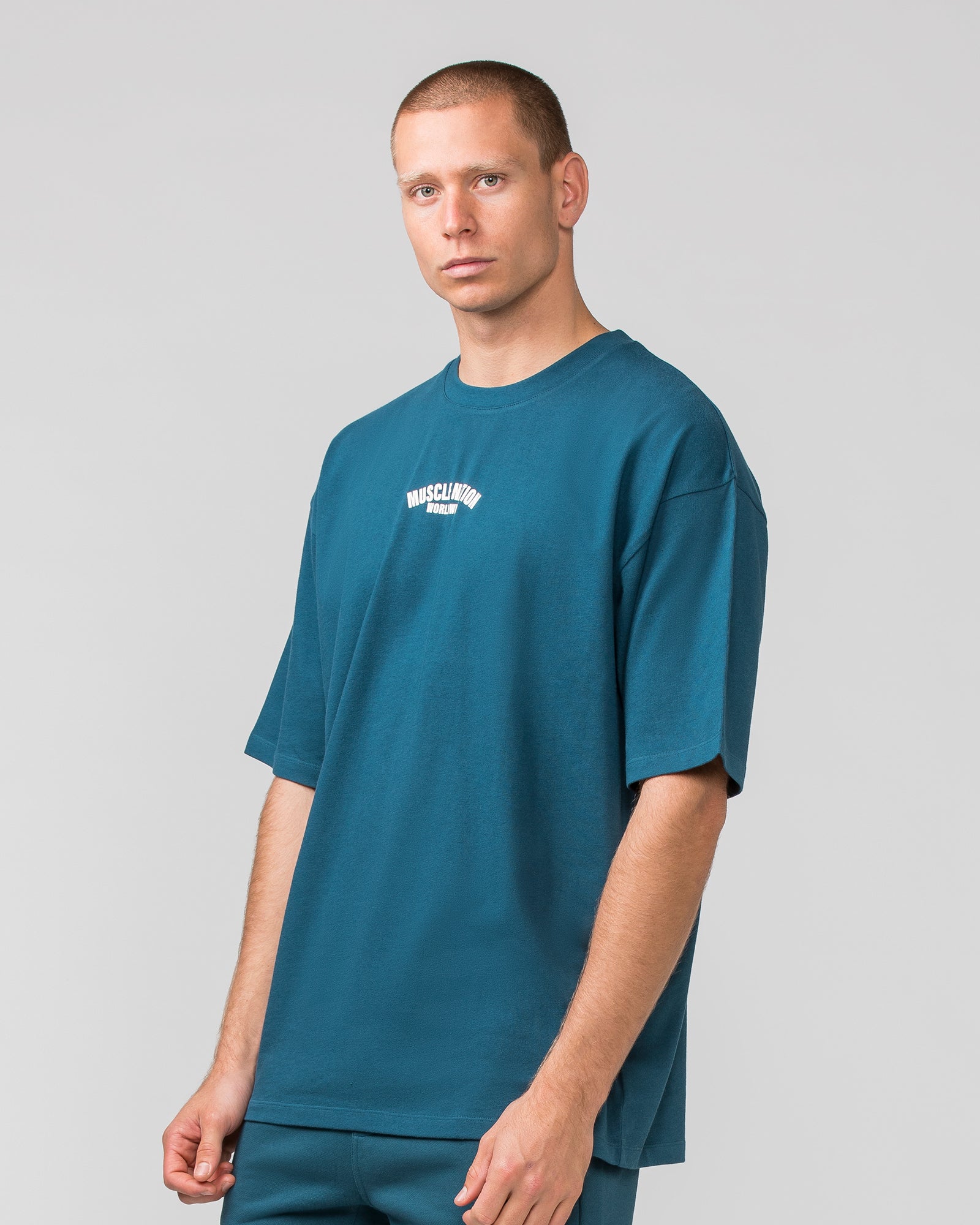 Classic Oversized Tee - Tidal Teal