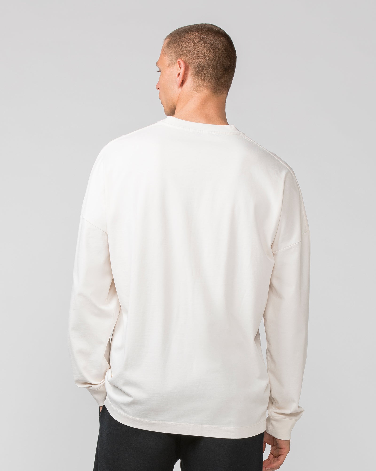 Worldwide Long Sleeve Tee - Travertine