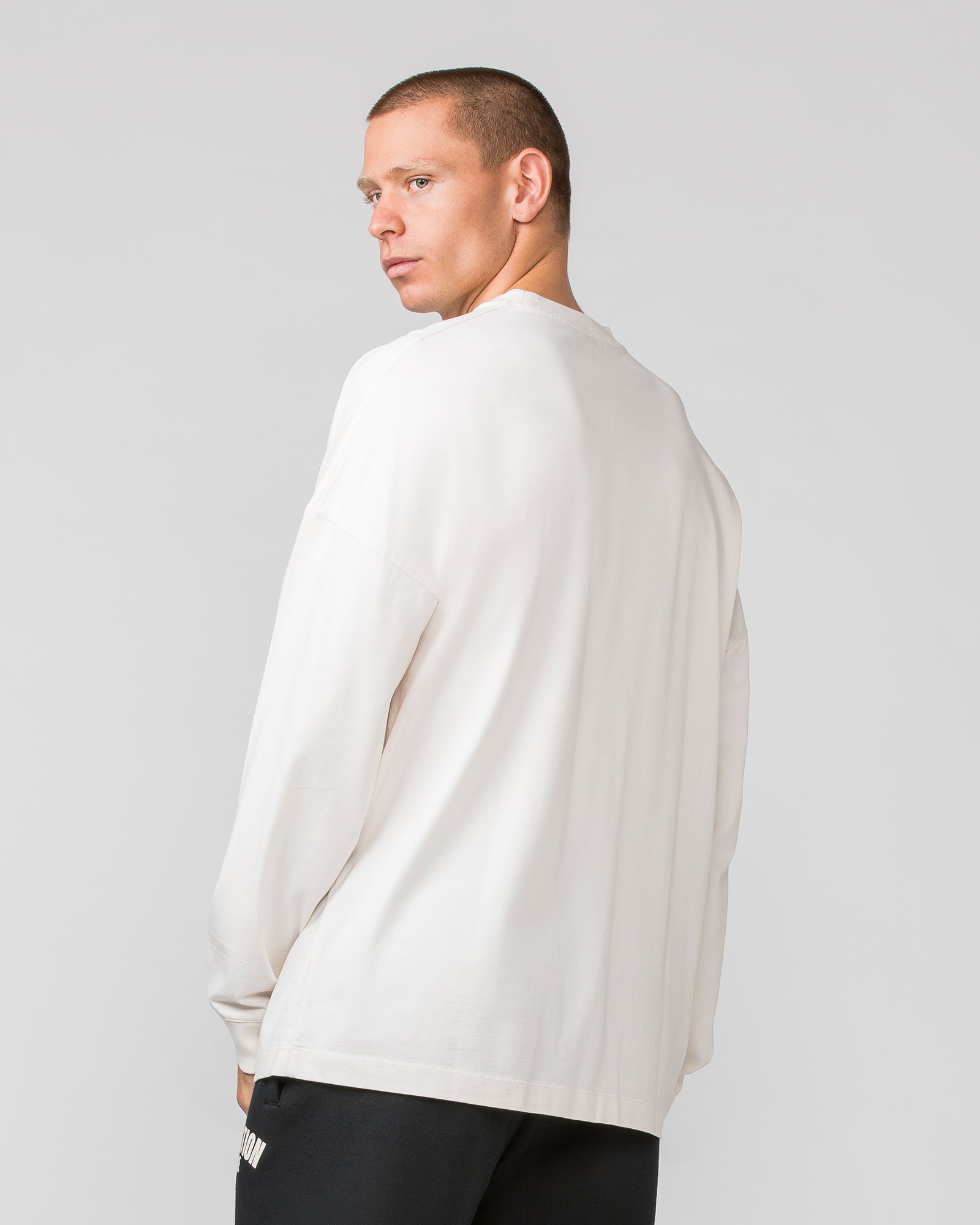 Worldwide Long Sleeve Tee - Travertine