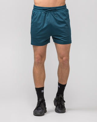 Lay Up 3.5" Shorts - Tidal Teal-Shorts-S-112342TIDALTEAL-S-MNAPPRL30733-2-Muscle Nation