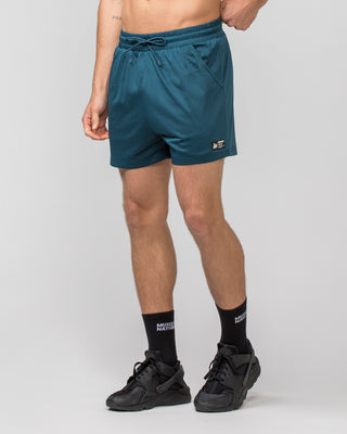 Lay Up 3.5" Shorts - Tidal Teal-Shorts-S-112342TIDALTEAL-S-MNAPPRL30733-1-Muscle Nation