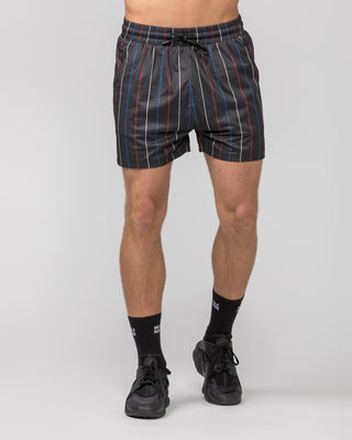 Lay Up 3.5" Shorts - Retro Pinstripe-Shorts-S-112342RTROPIN-S-MNAPPRL30726-2-Muscle Nation
