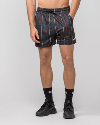 Lay Up 3.5" Shorts - Retro Pinstripe-Shorts-S-112342RTROPIN-S-MNAPPRL30726-1-Muscle Nation