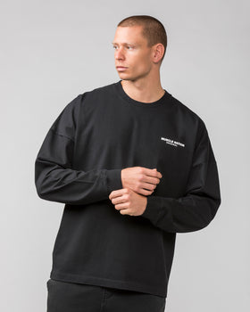 Worldwide Long Sleeve Tee - Black