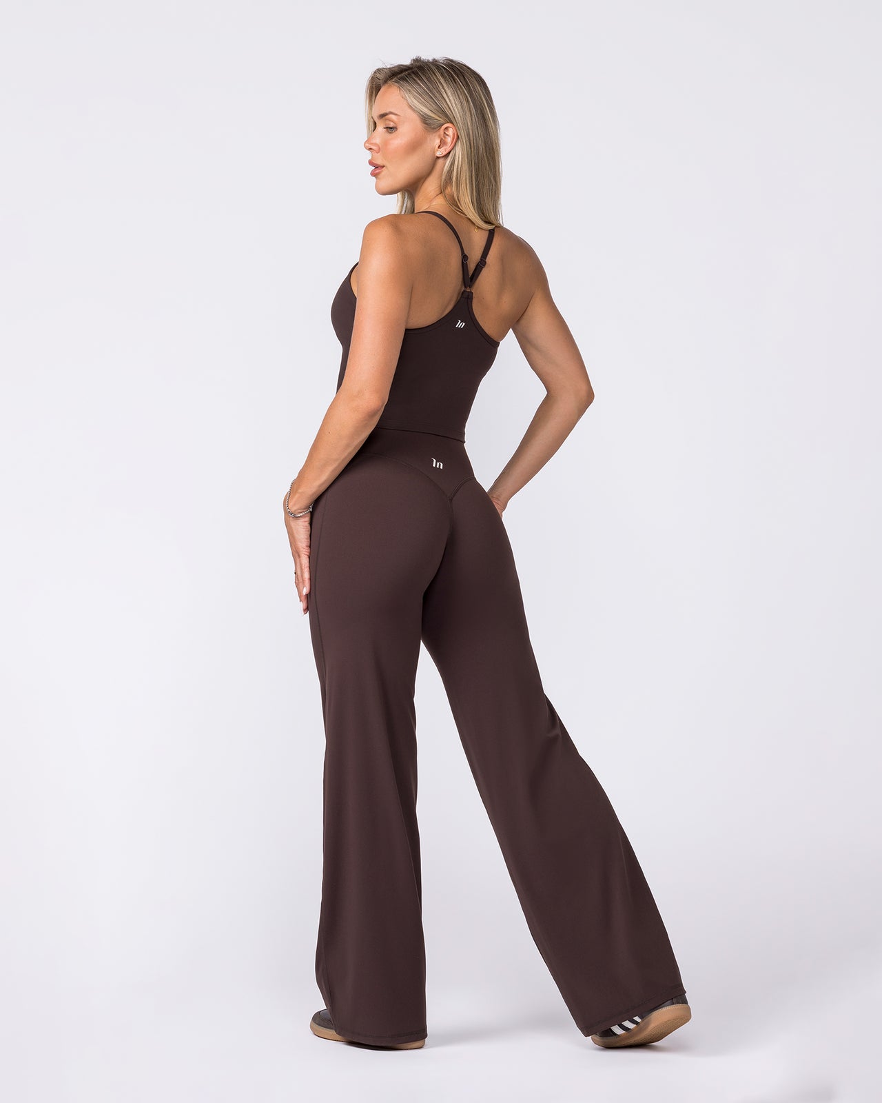 Stride Bra Tank - Cocoa-Singlets & Tanks-XXS-042613COCOA-XXS-MNAPPRL50171-6-Muscle Nation