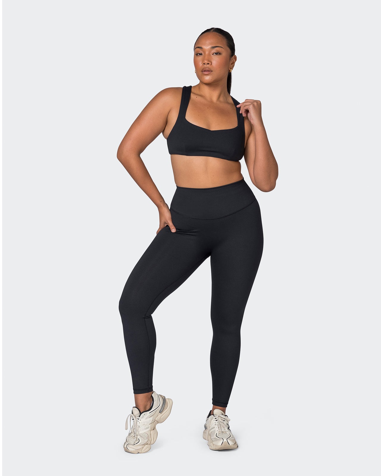 Pulse Bralette Black - Muscle Nation women's bralette, view 7