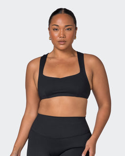 Pulse Bralette Black - Muscle Nation women's bralette