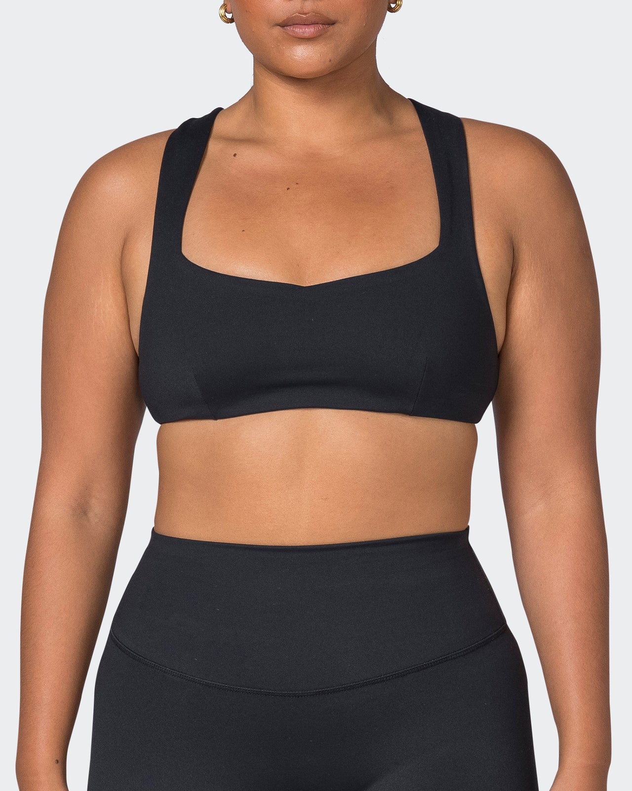 Pulse Bralette Black - Muscle Nation women's bralette, view 2