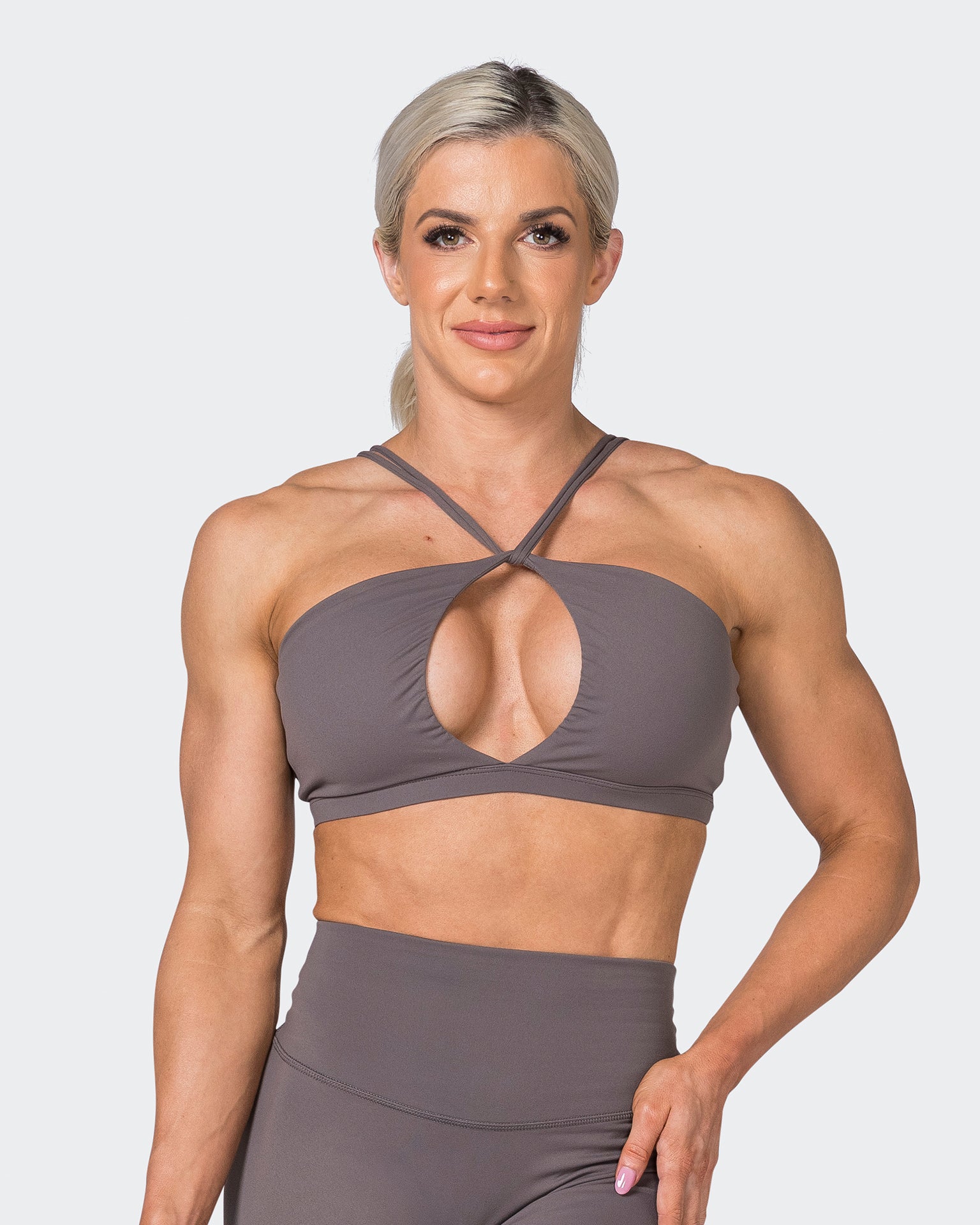 Asha Bralette - Peppercorn-Bralettes-XXS-052340PPCRN-XXS-MNAPPRL24952-1-Muscle Nation