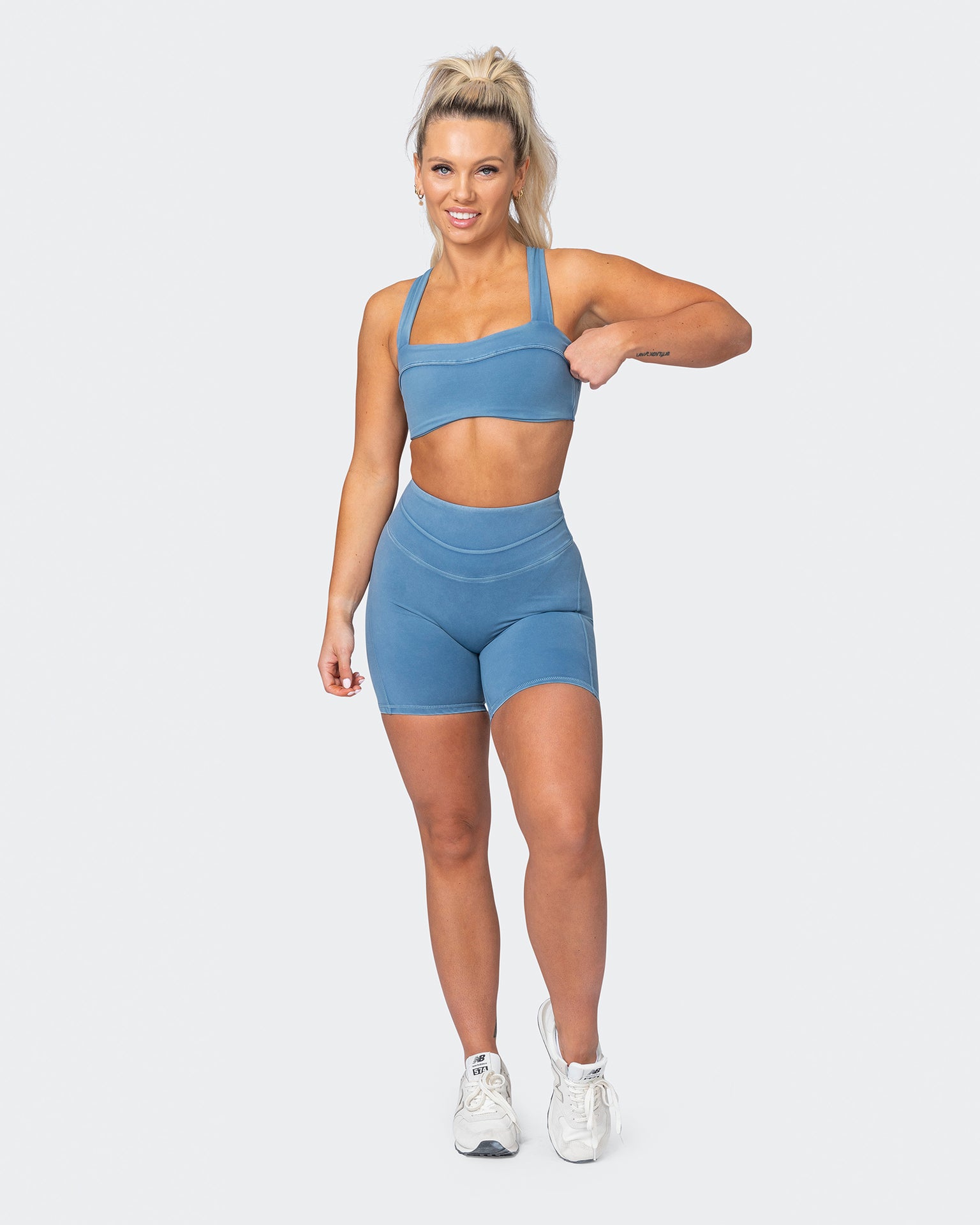 Second Skin Bike Shorts - Washed High Tide-Shorts-XXS-032322WSHHITD-XXS-MNAPPRL22004-7-Muscle Nation