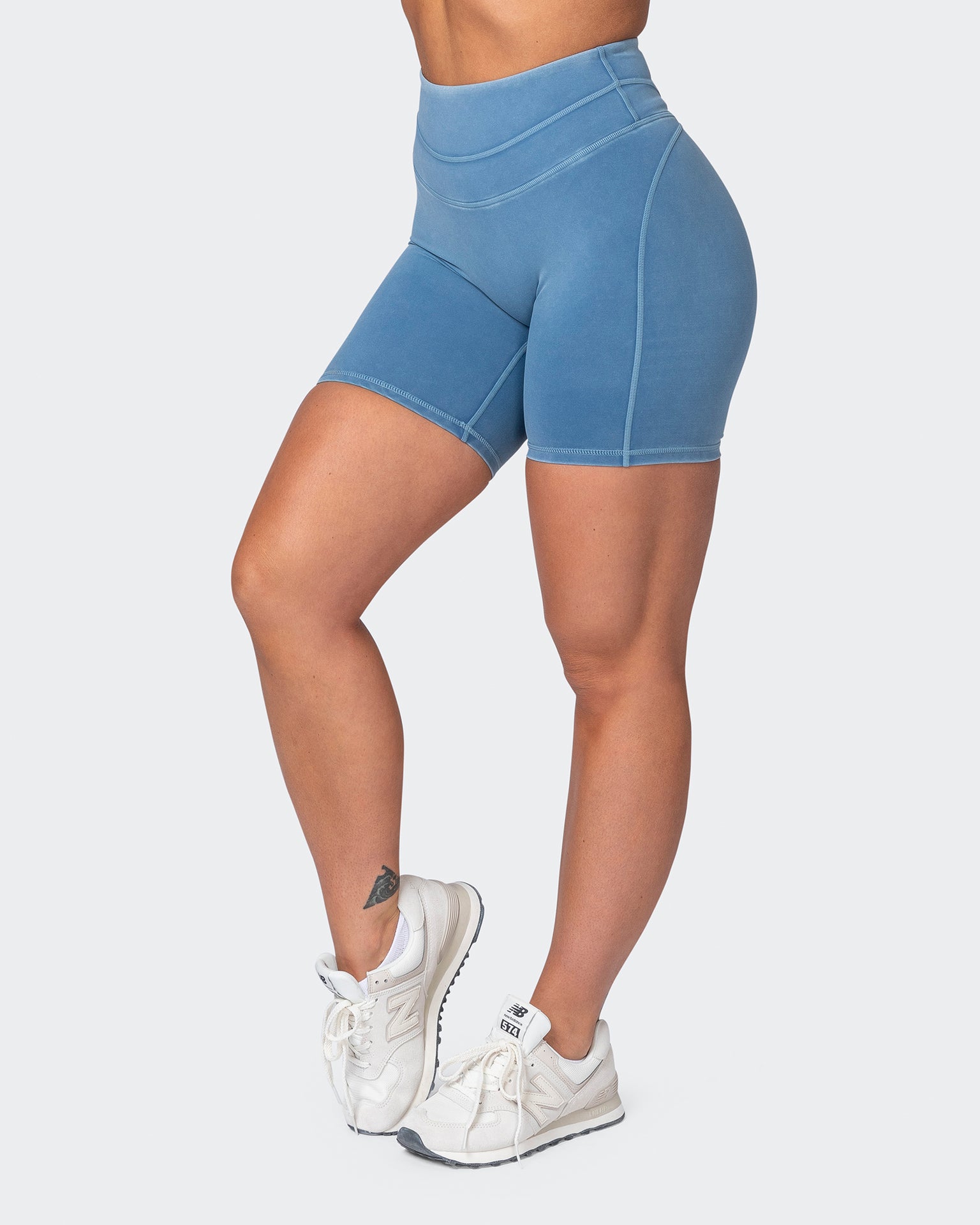 Second Skin Bike Shorts - Washed High Tide-Shorts-XXS-032322WSHHITD-XXS-MNAPPRL22004-3-Muscle Nation