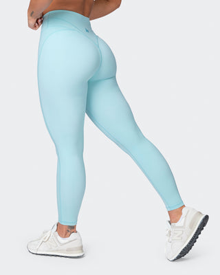 Second Skin Ankle Length Leggings - Cosmic Blue-Leggings-XXS-032323WSHCOBL-XXS-MNAPPRL22040-1-Muscle Nation