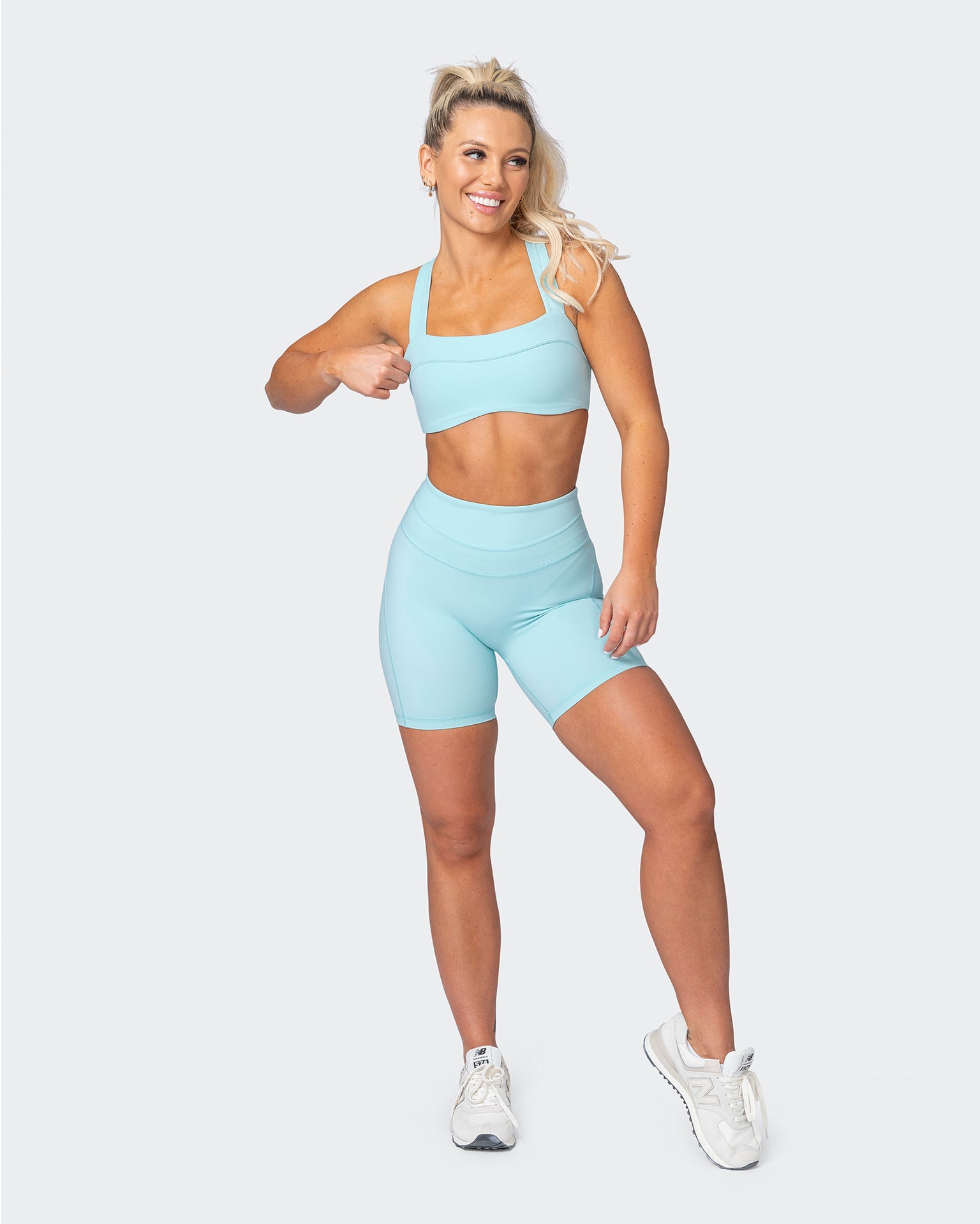 Second Skin Bike Shorts - Cosmic Blue-Shorts-XXS-032322WSHCOBL-XXS-MNAPPRL22013-7-Muscle Nation