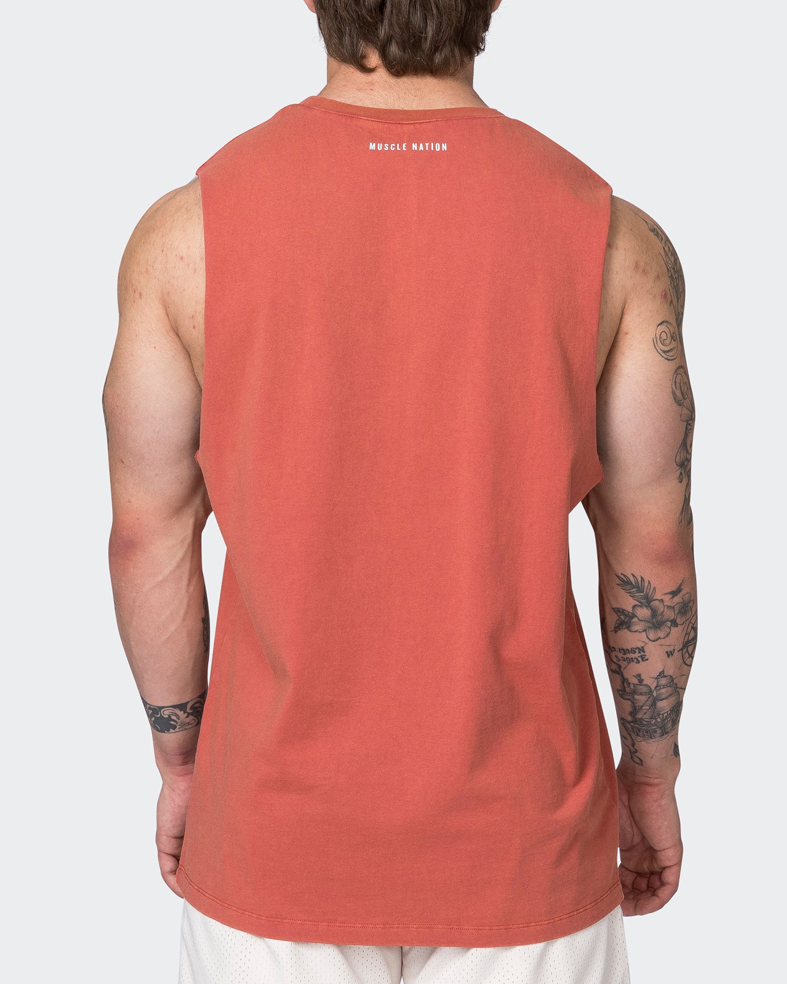 MNTN Vintage Tank - Washed Dusty Red