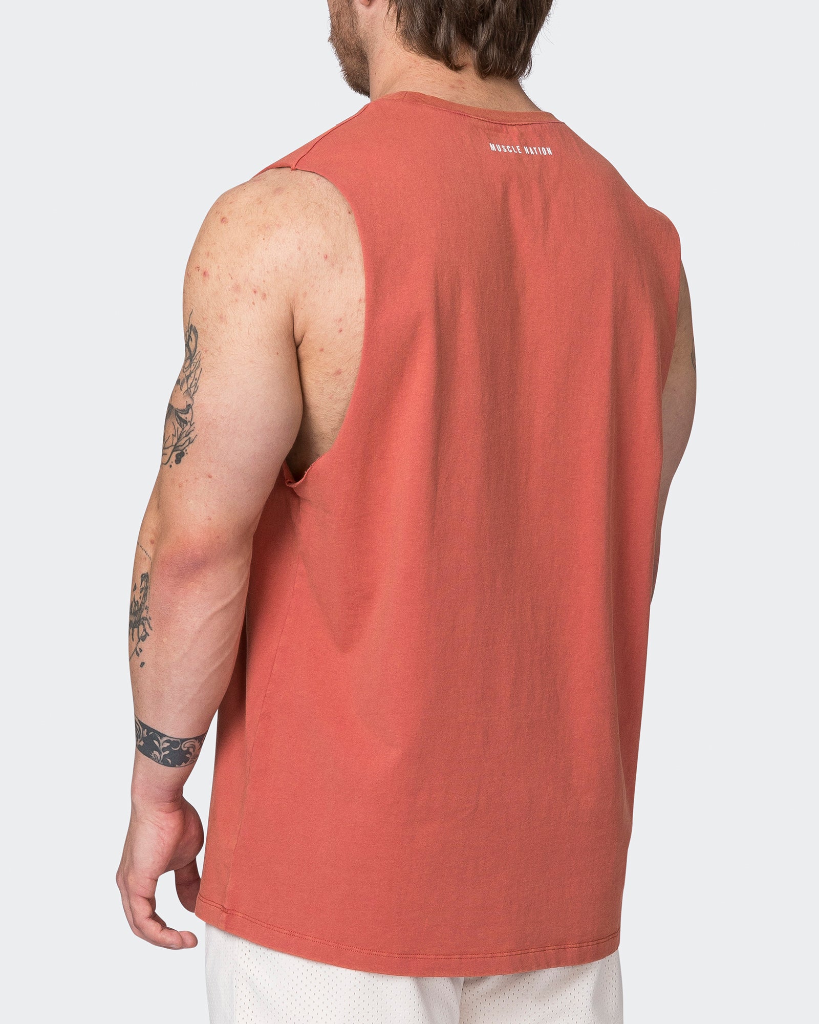 MNTN Vintage Tank - Washed Dusty Red