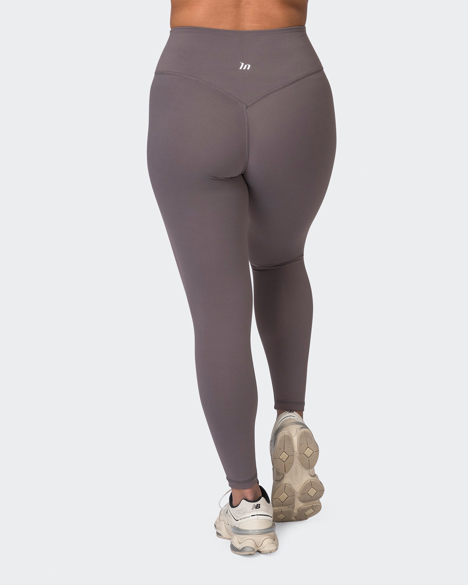 Ultra Signature Ankle Length Leggings - Peppercorn-Leggings-XXS-052304PPCRN-XXS-MNAPPRL24558-6-Muscle Nation