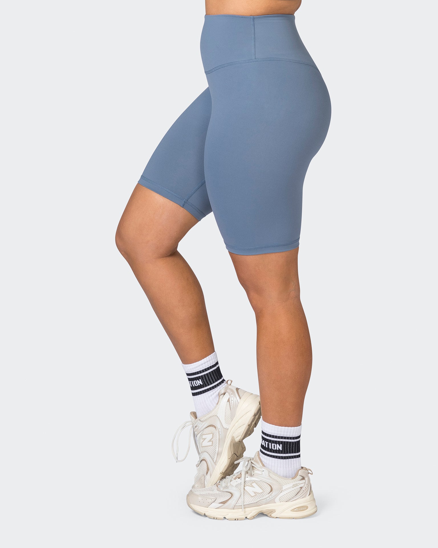 Ultra Signature Referee Length Shorts - Stone Blue-Shorts-XXS-052306STNBLU-XXS-MNAPPRL24684-4-Muscle Nation