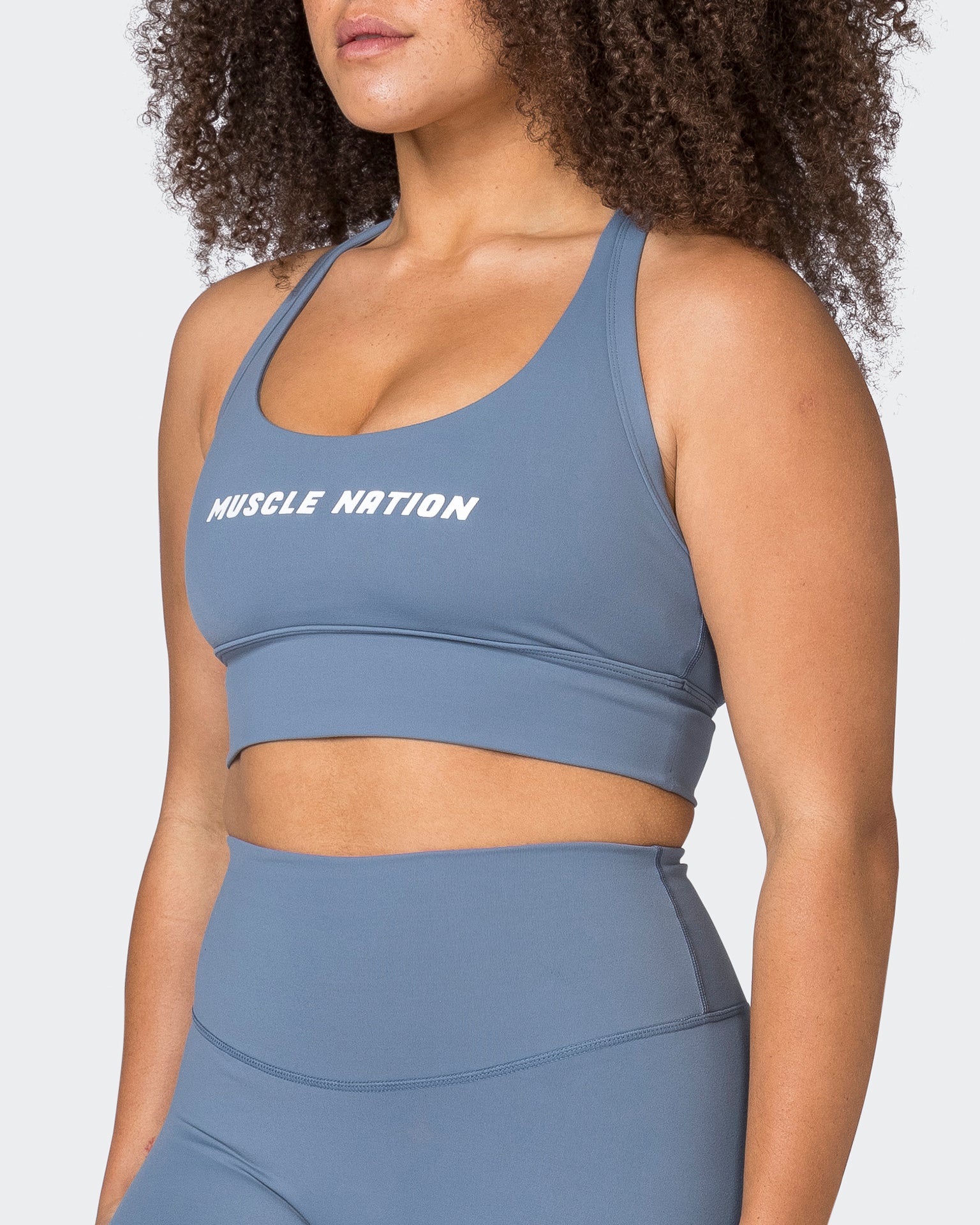 Replay Bra - Stone Blue-Sports Bras-XS-052303STNBLU-XS-MNAPPRL24508-3-Muscle Nation