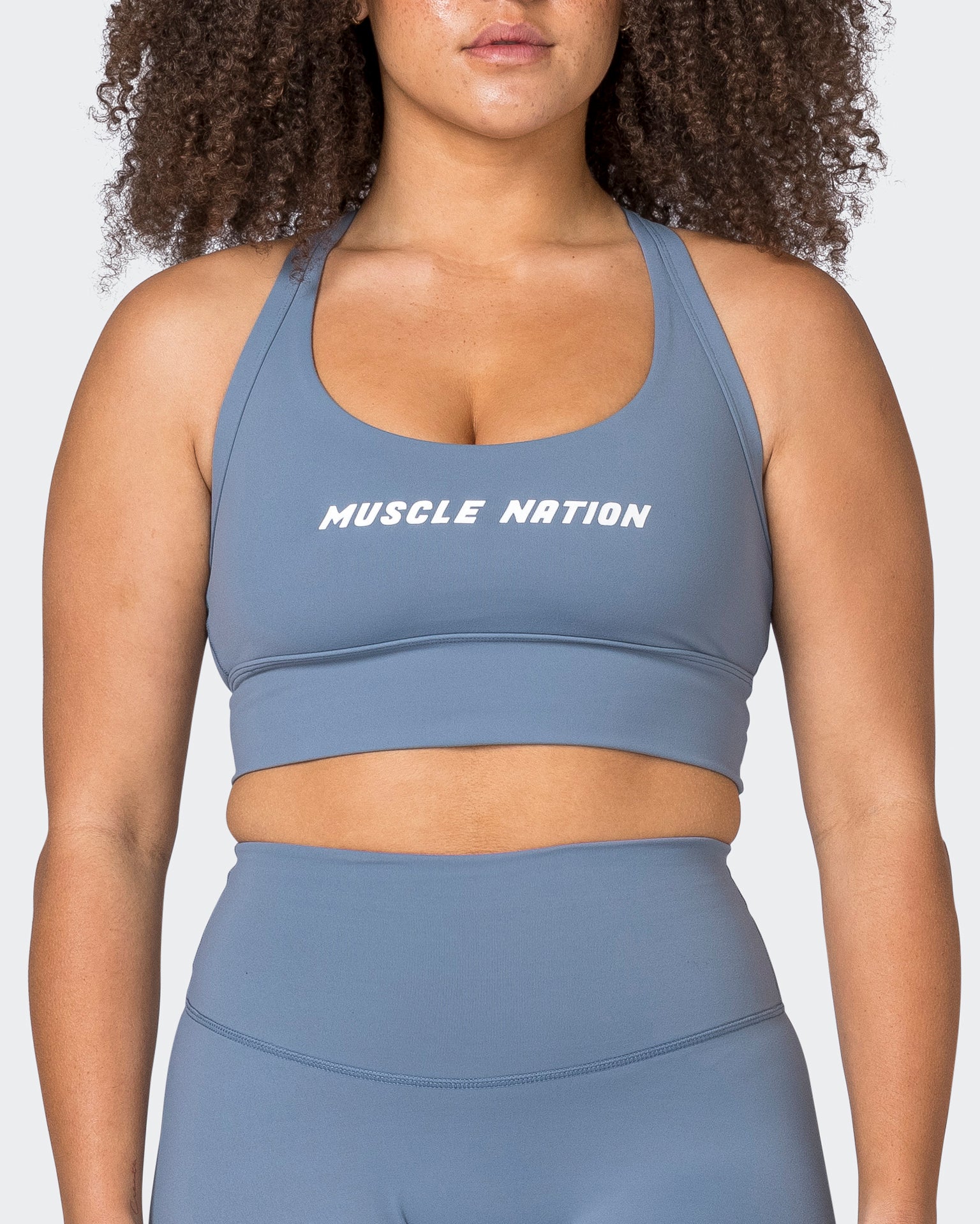 Replay Bra - Stone Blue-Sports Bras-XS-052303STNBLU-XS-MNAPPRL24508-2-Muscle Nation