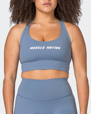 Replay Bra - Stone Blue-Sports Bras-XS-052303STNBLU-XS-MNAPPRL24508-2-Muscle Nation