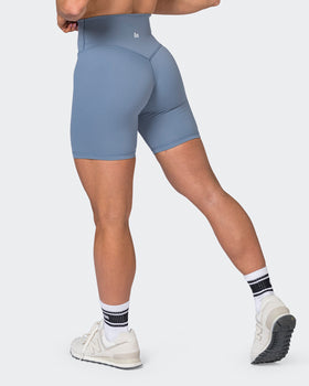 Ultra Signature Bike Shorts - Stone Blue