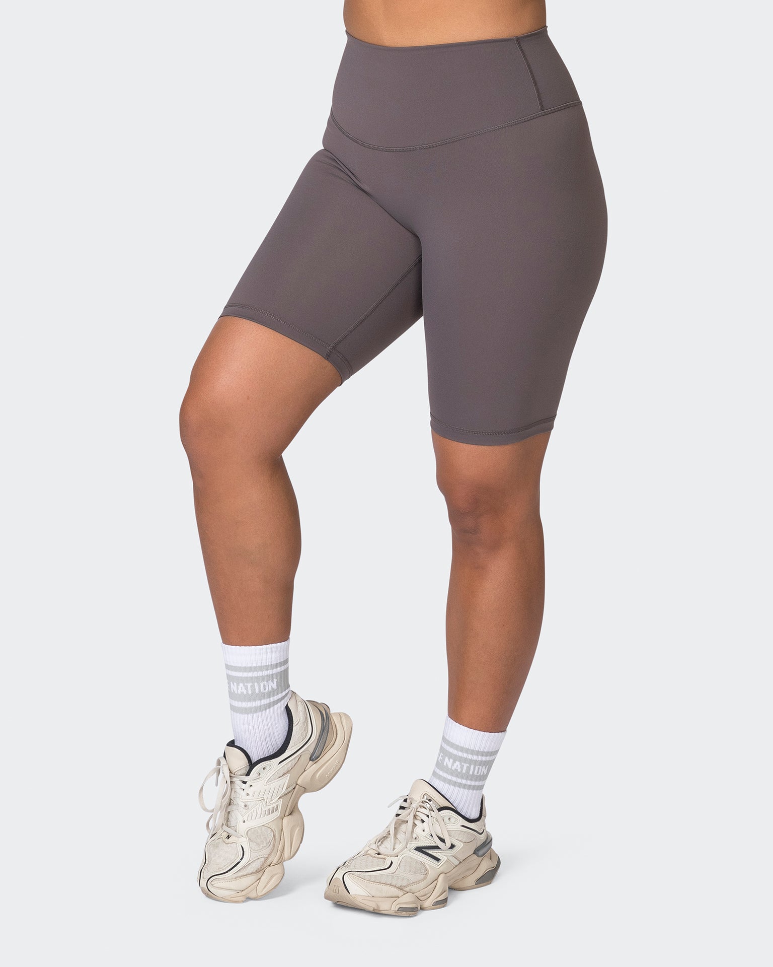 Ultra Signature Referee Length Shorts - Peppercorn-Shorts-XXS-052306PPCRN-XXS-MNAPPRL24675-3-Muscle Nation