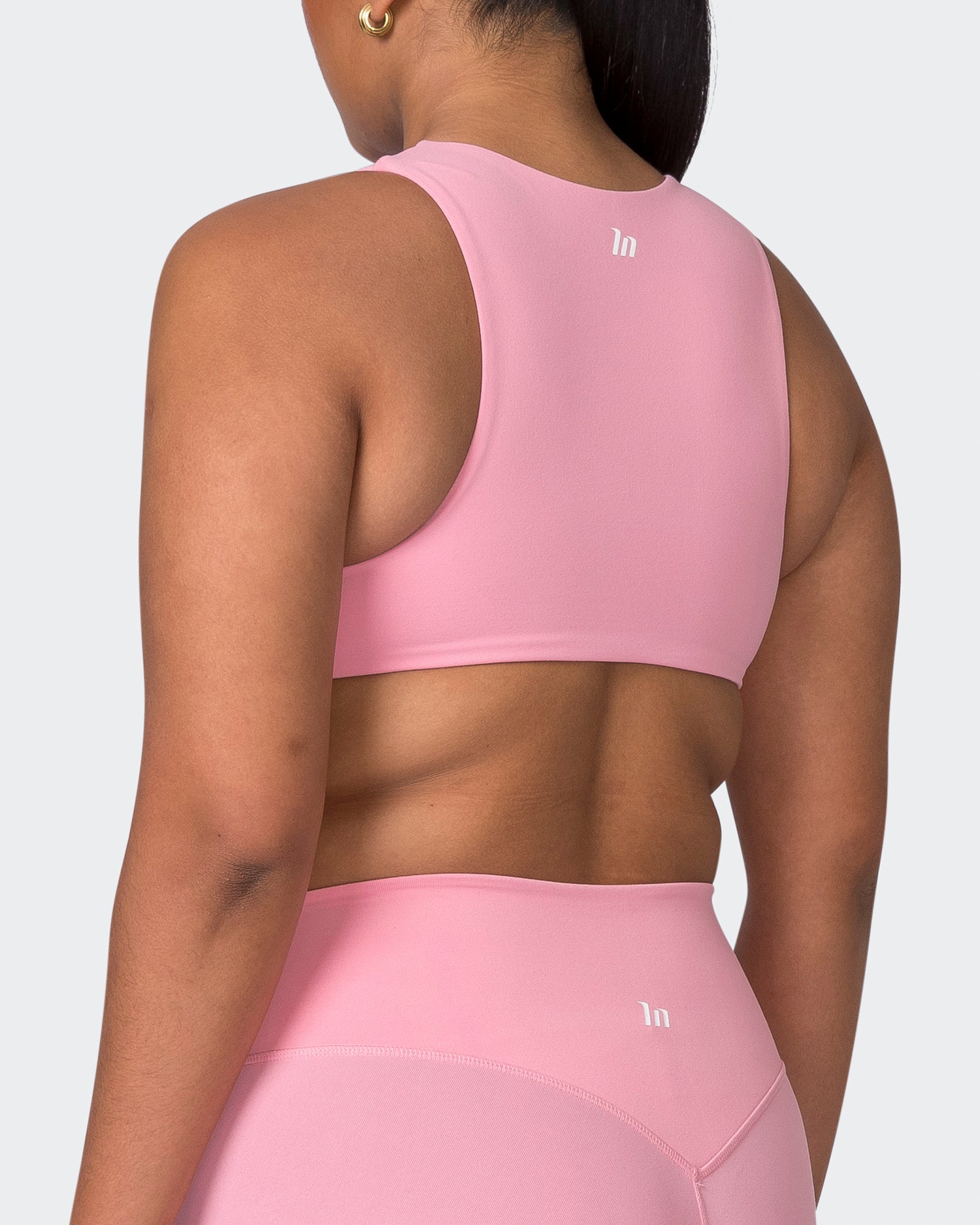Muscle Nation Replay Bra Strawberry Pink