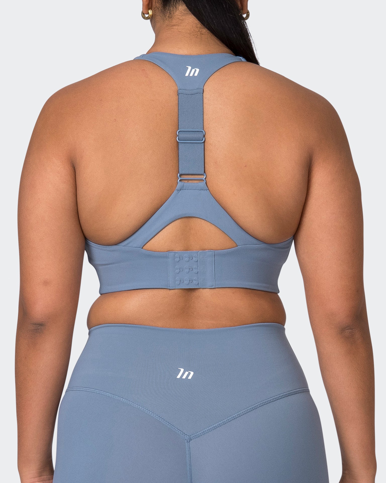 Snatched Bra - Stone Blue-Sports Bras-XS-052301STNBLU-XS-MNAPPRL24396-5-Muscle Nation