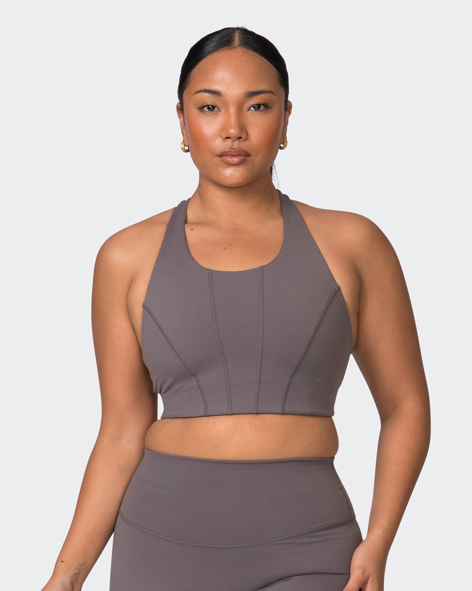 Snatched Bra - Peppercorn-Sports Bras-XS-052301PPCRN-XS-MNAPPRL24388-1-Muscle Nation