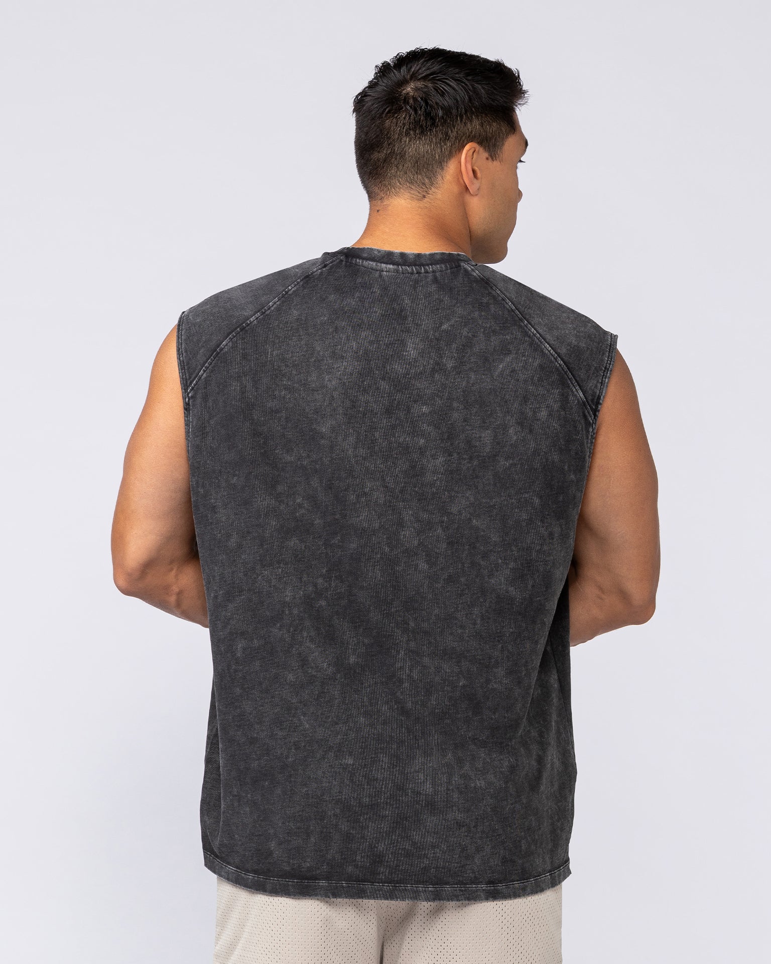 Take Flight Vintage Boxy Muscle Tank - Washed Black-Singlets & Tanks-S-082522WSHBLK-S-MNAPPRL43978-5-Muscle Nation