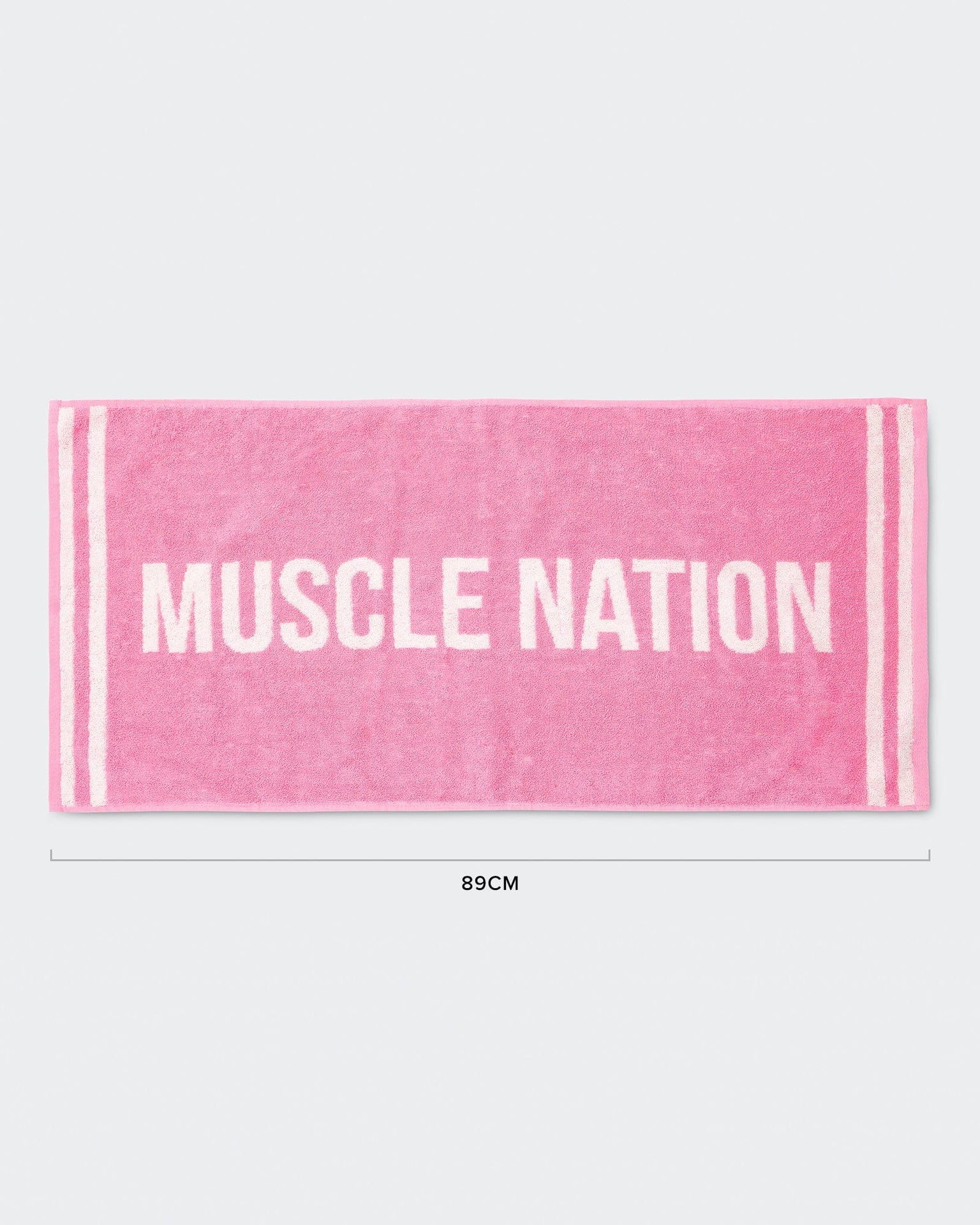 Sweat Towel - Hollywood Pink/ White-Accessories-Hollywood Pink/ White-ACC1124143HWPKWHT-ONE-MNAPPRL32742-1-Muscle Nation