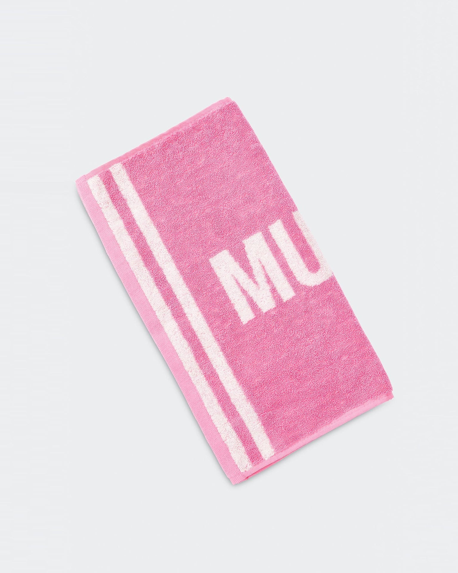 Sweat Towel - Hollywood Pink/ White-Accessories-Hollywood Pink/ White-ACC1124143HWPKWHT-ONE-MNAPPRL32742-2-Muscle Nation