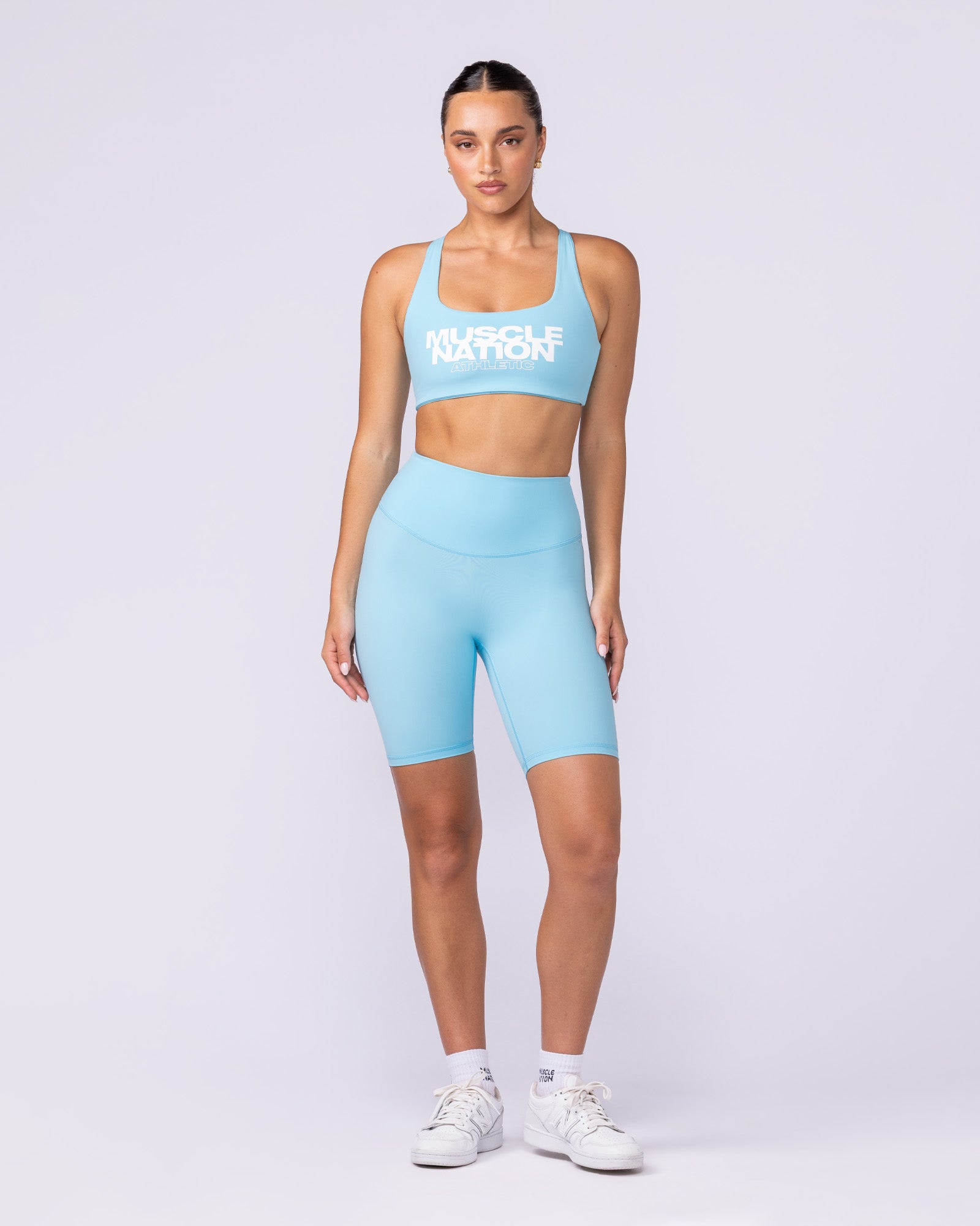 Traction Bra - Lagoon-Sports Bras-XXS-1125105LGN-XXS-MNAPPRL46646-6-Muscle Nation