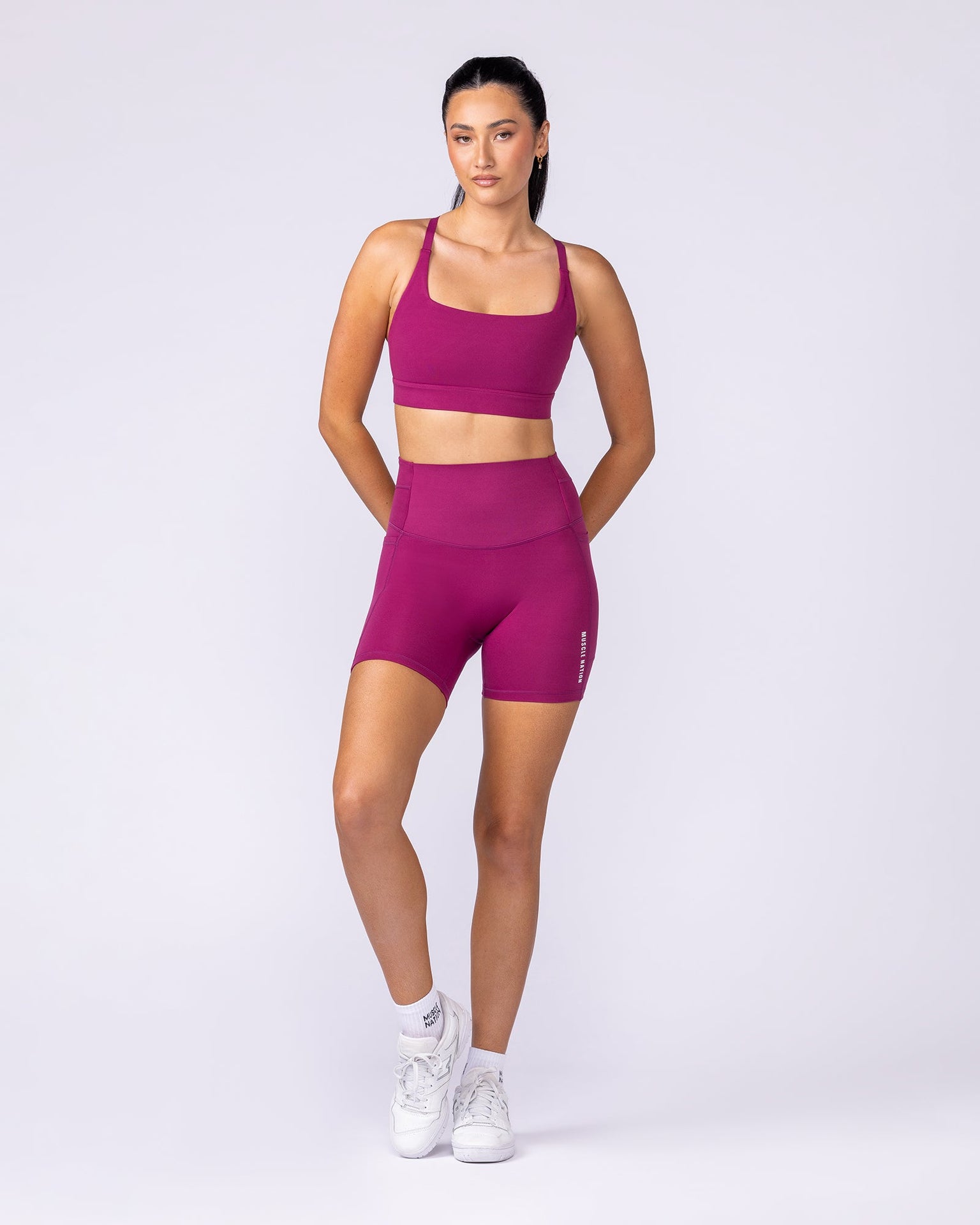 Ultimate Bra - Raspberry Quartz-Sports Bras-XS-1125111RSPQ-XS-MNAPPRL46706-6-Muscle Nation