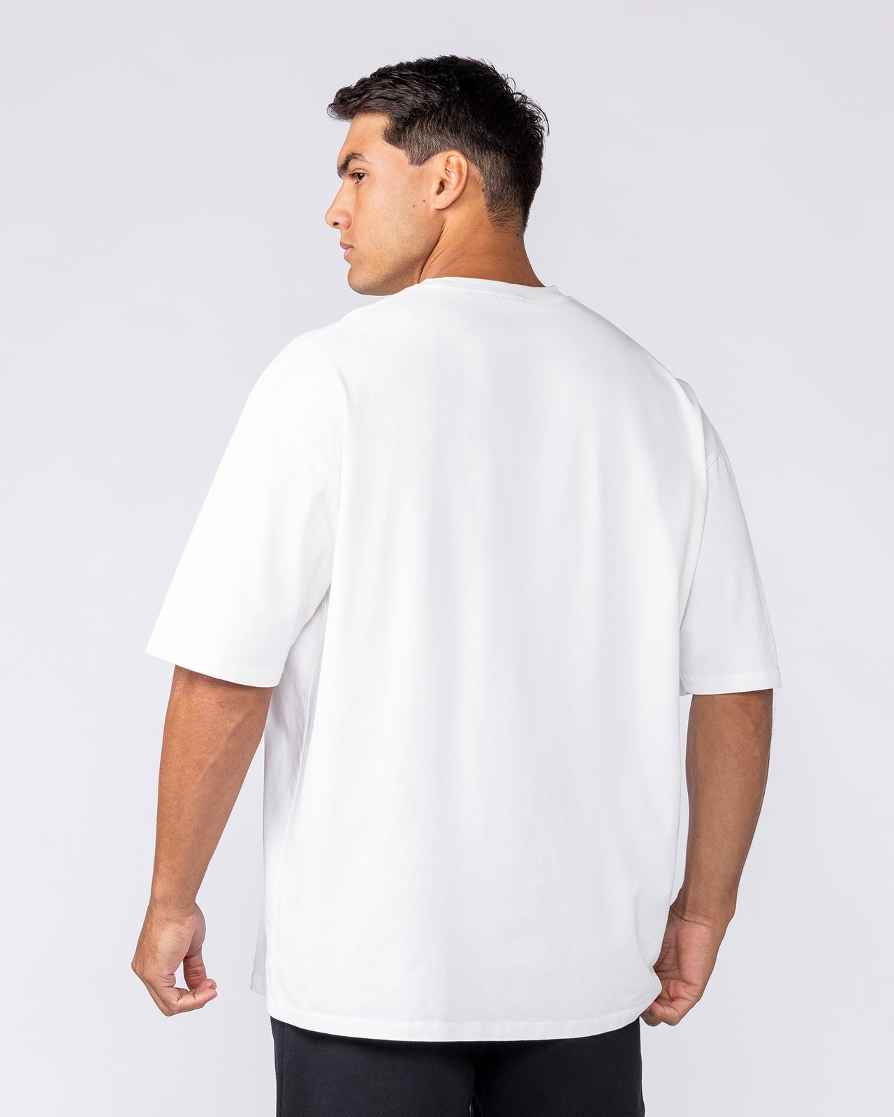 Unchained Oversized Tee - White
