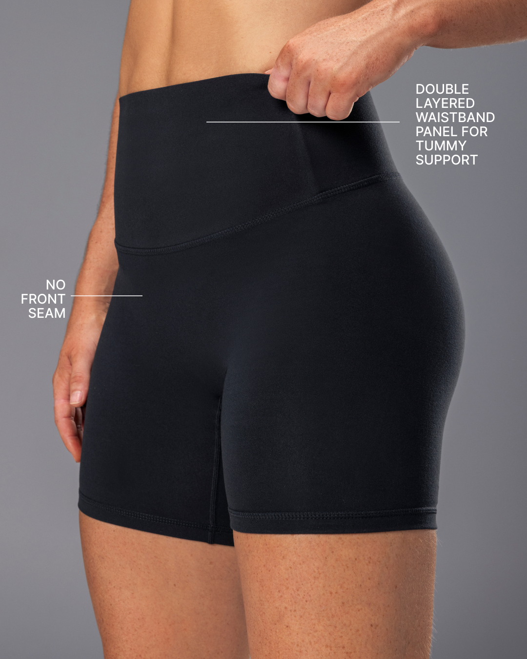 Unrivalled Bare Bike Shorts - Black-Shorts-XXS-022632BLK-XXS-MNAPPRL48744-3-Muscle Nation